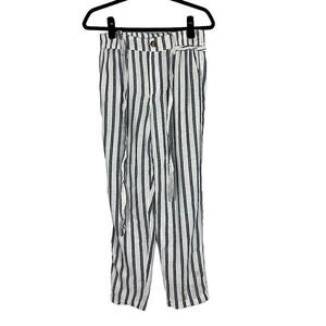 American Eagle Outfitter’s Linen Blend Stripe Wide Leg Pant -‎ Women’s SP